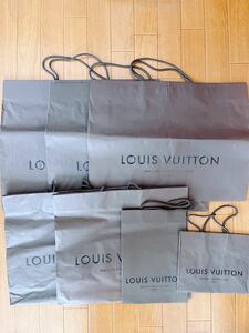 ルイ・ヴィトン LOUIS VUITTON 紙袋 ショッパー 7袋セット