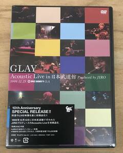 新品未開封DVD☆ＧＬＡＹ・ GLAY Acoustic Live in 日本武道館 Produced by JIRO.。（2004/11/03）/ TOBF5345..