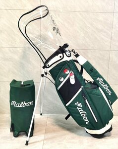 マルボンゴルフ　malbon golf キャディバッグス　スタンドキャディバッグ　グリーン