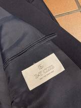 《新品》超特大サイズ ダブル6ッ釦1ッ掛けスーツ YA11 日本製 身長200cm対応 濃紺色 ビッグサイズ トールサイズ 毛100% ビッグ 希少ピンク_画像8