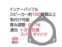 インナーバッフル 　汎用　カーオーディオ　トヨタ　日産　スバル　 ダイハツ_画像1