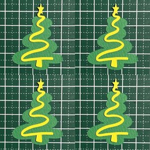 （689C）クリスマスツリー★カット【2】