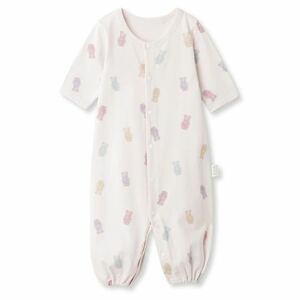  Gelato Pique gelato pique [BABY] newborn baby chu-i- Bear pattern 2way all 50 - 70 pink baby clothes [ new goods ]