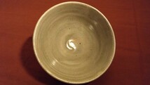 李朝　茶碗　青磁　朝鮮陶器　抹茶碗　古玩　蔵出し　金沢茶道家放出品　１客_画像6