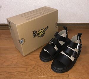 新品 Dr.Martens GRYPHON STRAP SANDAL 15695001 24cm UK5 US6 EU38 ドクターマーチン グリフォン ストラップ レザー サンダル ブラック 黒