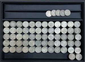 #9067C 100円銀貨 625枚 額面62,500円分 日本貨幣 記念硬貨 銀貨
