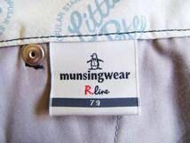 マンシングウェア munsingwear R.line ストレッチパンツ スラックス ネイビー_画像10