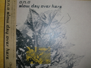 中古 O.N.O [Slow Day Over Here][Tha Blue Herb] Tha BOSS ILL-BOSSTINO 