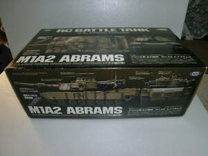 東京マルイ　1/24 M1A2 ABRAMS　エイブラムス　イラク戦仕様　リアルウェザリング仕上げ　戦車　ラジコン