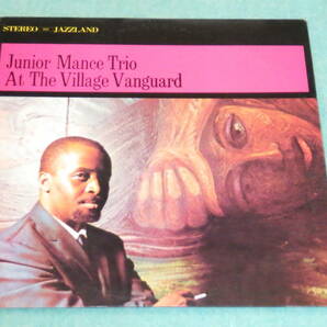 【LP】JUNIOR MANCE Trio at the Village Vanguard  ジュニア・マンス・トリオ・ザ・ビレッジ・バンガードの画像1
