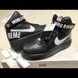 Nike Air Force 1 High Supreme SP ナイキ エアフォース1 シュプリーム ハイカット 27cm 黒