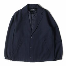 美品 COOTIE クーティー ジャケット サイズ：M ウールサージクロス ラペル コーチジャケット Wool Serge Lapel Coach Jacket 17AW_画像1