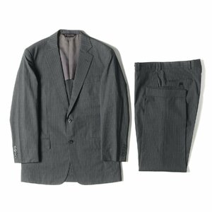 BROOKS BROTHERS Brooks Brothers шерсть поли 2B tailored jacket слаксы брюки выставить костюм серый 38SHT 32W