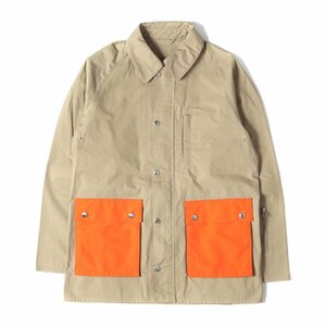 SOPHNET ソフネット カラーポケット フィールド ブルゾン COLOR POCKET FIELD BLOUSON 19AW ベージュ オレンジ ジャケット M