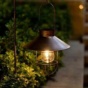  solar light outdoors garden light waterproof stylish outdoors lighting garden garden Brown sun light Brown modern stick hanging lowering 