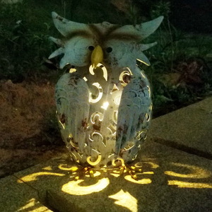  owl . bird garden light solar light feeling light control sun light departure electro- stylish outdoors garden gardening put type ornament objet d'art modern 