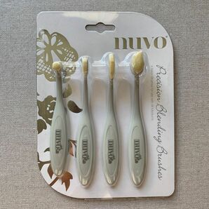 【新品】Nuvo ブレンダーブラシ4本セット　ジャンクジャーナル　コラージュ　スクラップブッキング