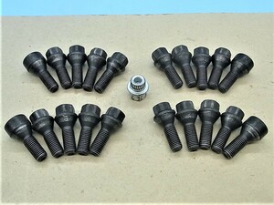 BM613 BMW 320i E90 VA20 original wheel bolt lock bolt attaching 20ps.@[36136781150] right steering wheel car M12X1,5