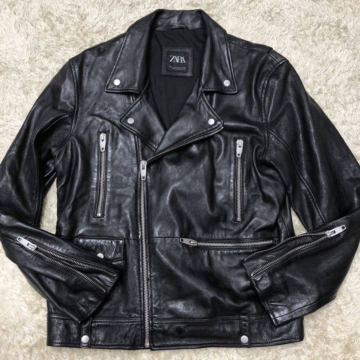 ヤフオク! -「zara レザー ジャケット メンズ」(ファッション) の落札