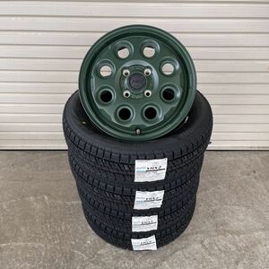 《PPX MIL8》ブリヂストンVRX2◆155/65R14◆NBOXタントムーヴワゴンRラパンアルトデリカミニトコットスペーシアギア　スタッドレス