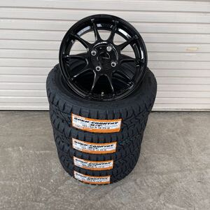 《G-SPEED G-07》TOYOオープンカントリーRT 155/65R14 エブリィアクティハイゼットデリカミニスペーシアギア　軽トラ 軽バン