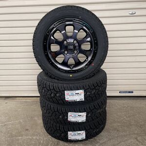 《マッドクロス　グレイス》ヨコハマジオランダーX-AT◆LT155/65R14　78/75Qハイゼットジャンボエブリィキャリー軽トラ　ブラッククリア