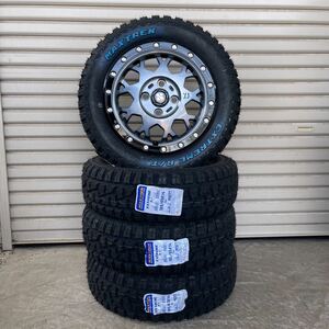 《XTREME-J XJ04》 新品マックストレックR/T 165/65R14 ホワイトレター　ゴツゴツマッドタイヤ　ハスラーエブリィ軽トラ 軽バン 4本セット