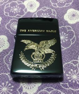 ZIPPO AMERICAN EAGLE ジッポー アメリカンイーグル　チタニウムコーティング　現状品