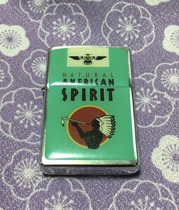 ZIPPO AMERICAN SPIRIT ジッポー アメリカンスピリット　アメスピ　たばこ　シリアル番号　現状品