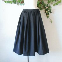 トレンドドレスコード Trend Dress Code スカート レディース 黒 クロシェ ギャザー_画像1