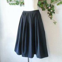 トレンドドレスコード Trend Dress Code スカート レディース 黒 クロシェ ギャザー_画像4