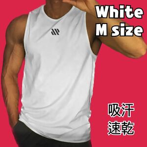 メンズ タンクトップ トレーニング ノースリーブ フィットネスTシャツ 筋トレ　2枚