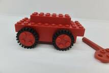 LEGO ゼンマイパーツ　赤　乗り物　オールドレゴ　レア_画像2