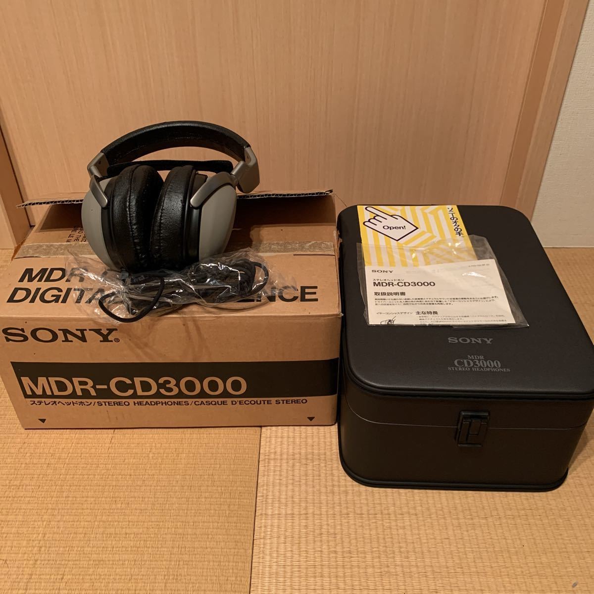 Yahoo!オークション -「sony mdr-cd3000」(ヘッドフォン、イヤフォン 