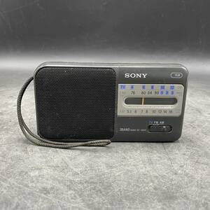 SONY/ソニー FM/AM コンパクト ラジオ ポータブル 【ICF-S65V】