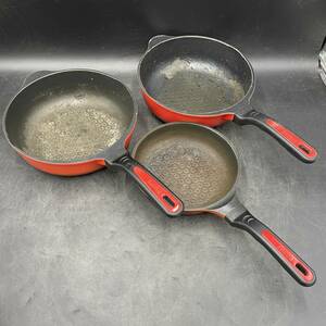  bell fi-na fry pan 3 point set diameter approximately 26cm 25.21.