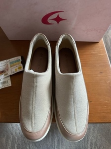 SP2334 beige ② 24.0 4E moon Star MS month star uo- King shoes lady's shoes shoes made in Japan moonstar free shipping new goods unused goods 