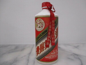 貴州茅台酒 マオタイ酒　天女ラベル　KWEICHOW MOUTAI　540ml 53% 総重量1020ｇ　古酒　訳あり　紐外れ　H143