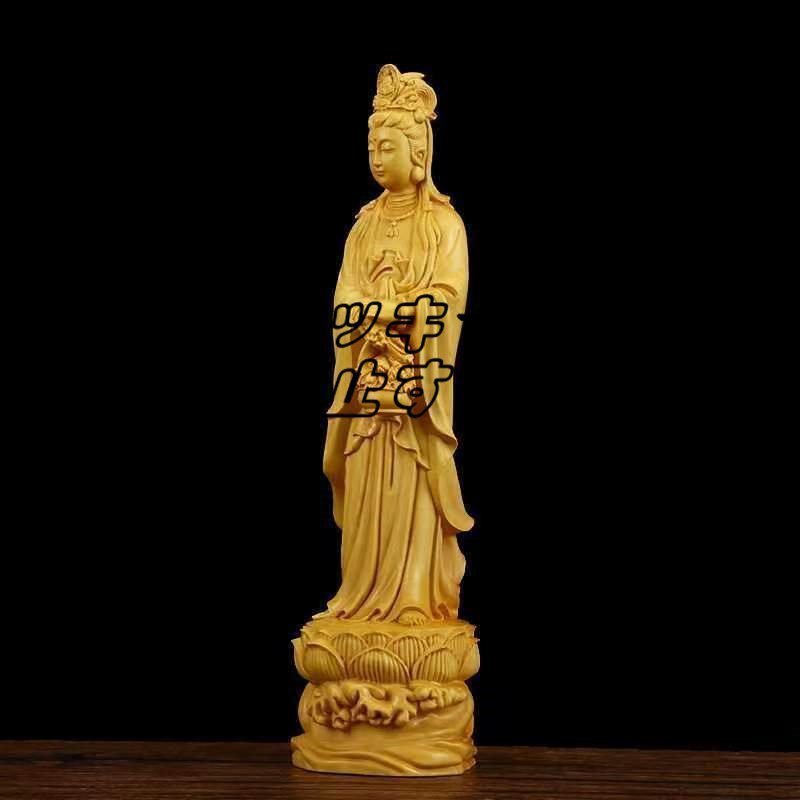 仏教美術 国宝写 観音菩薩 立像 高さ 寺院 仏像 樹脂 の商品詳細