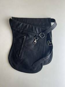 2000SS HERMES by Margiela west bag Hermes Margiela leather waist bag archive vintage