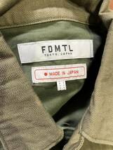 美品 FDMTL PATCHWORK S/S SHIRT / ファンダメンタル パッチワーク 半袖シャツ_画像5