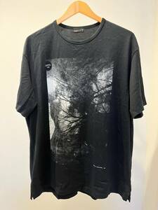 美品 LAD MUSICIAN フォトプリント Tシャツ 44 / ラッドミュージシャン Tee ビッグシルエット YUICHI KURODA 黒田雄一