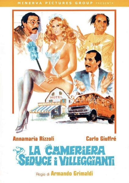 『La Cameriera Seduce i Villeggianti』アンナ・マリア・リッゾーリ　イタリア版DVD（PAL）