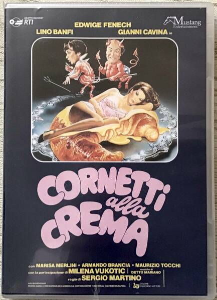 『Cornetti alla Crema』エドウィジュ フェネシュ　イタリア版DVD（PAL）