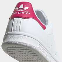 アディダスオリジナルス スタンスミス おしゃれ 通学 通勤 レディース FX7522 WOMEN STAN SMITH J FOOTWEAR WHITE 25.0_画像6