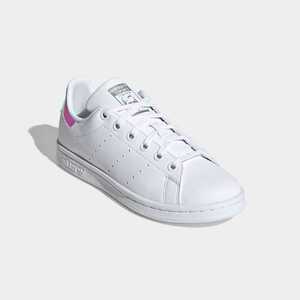 アディダスオリジナルス スタンスミス おしゃれ 通学 通勤 レディース FX7521 WOMEN STAN SMITH J FOOTWEAR WHITE × FOOTWEAR WHITE 23.0