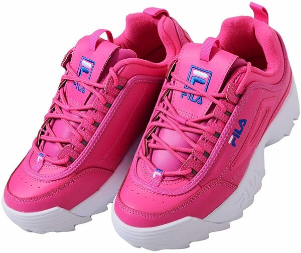 フィラ FILA ディスラプター 2 プレミアム シューズ ダットシューズ レディース WOMEN ストリート MAGENTA F0499 0956 23.5