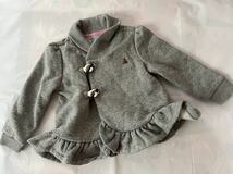 1回着用の美品 ベビーギャップ アウター 90◆ダッフルコート 上着 baby gap 1歳2歳_画像1