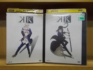 DVD K ケイ 全7巻 ※ケース無し レンタル落ち ZUU1876