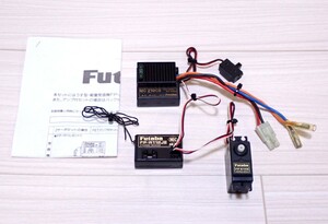 フタバ メカ一式 アンプＭＣ210ＣＢ 受信機FP-R112JE AM27 サーボFP-S148 セット②